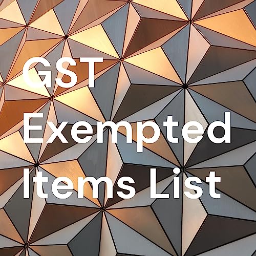 GST Exempted Item List cover art