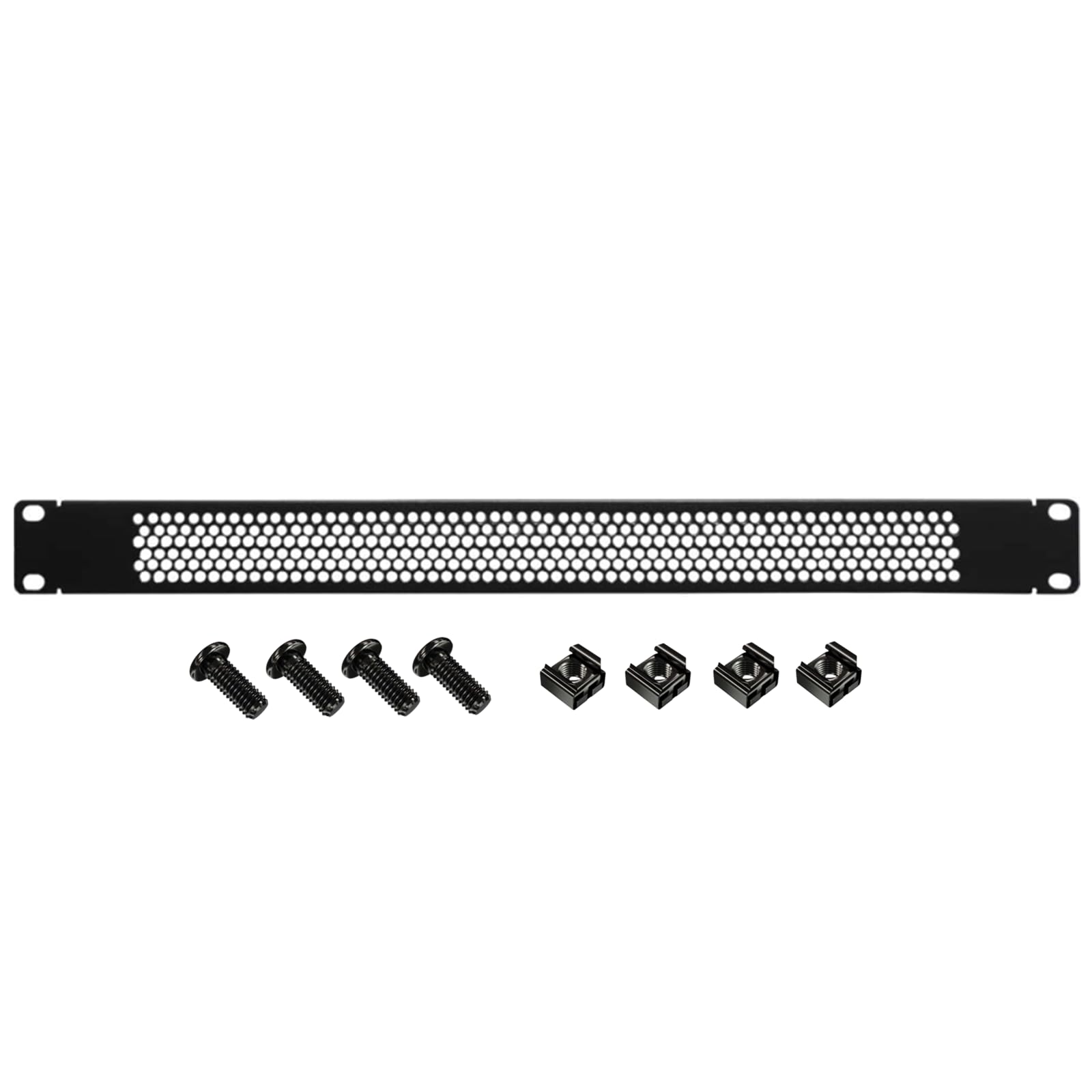 TECHTOO Blank Rack Mount Panel Spacer with Venting for 19-Inch Server ...