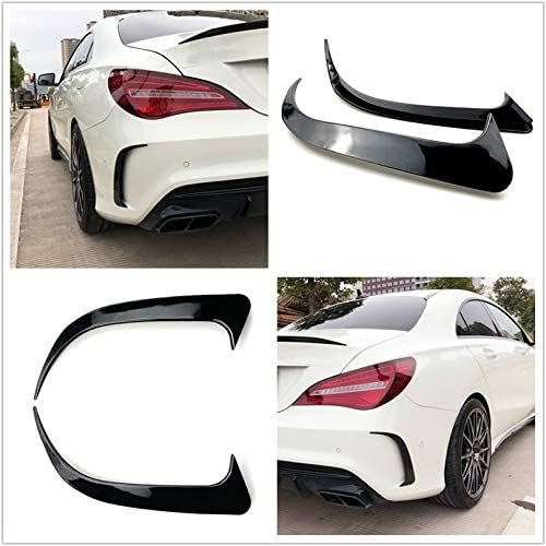 aspeike Black Canard/Air Vent Cover Trim for Benz W117 CLA250/200 CLA45 AMG