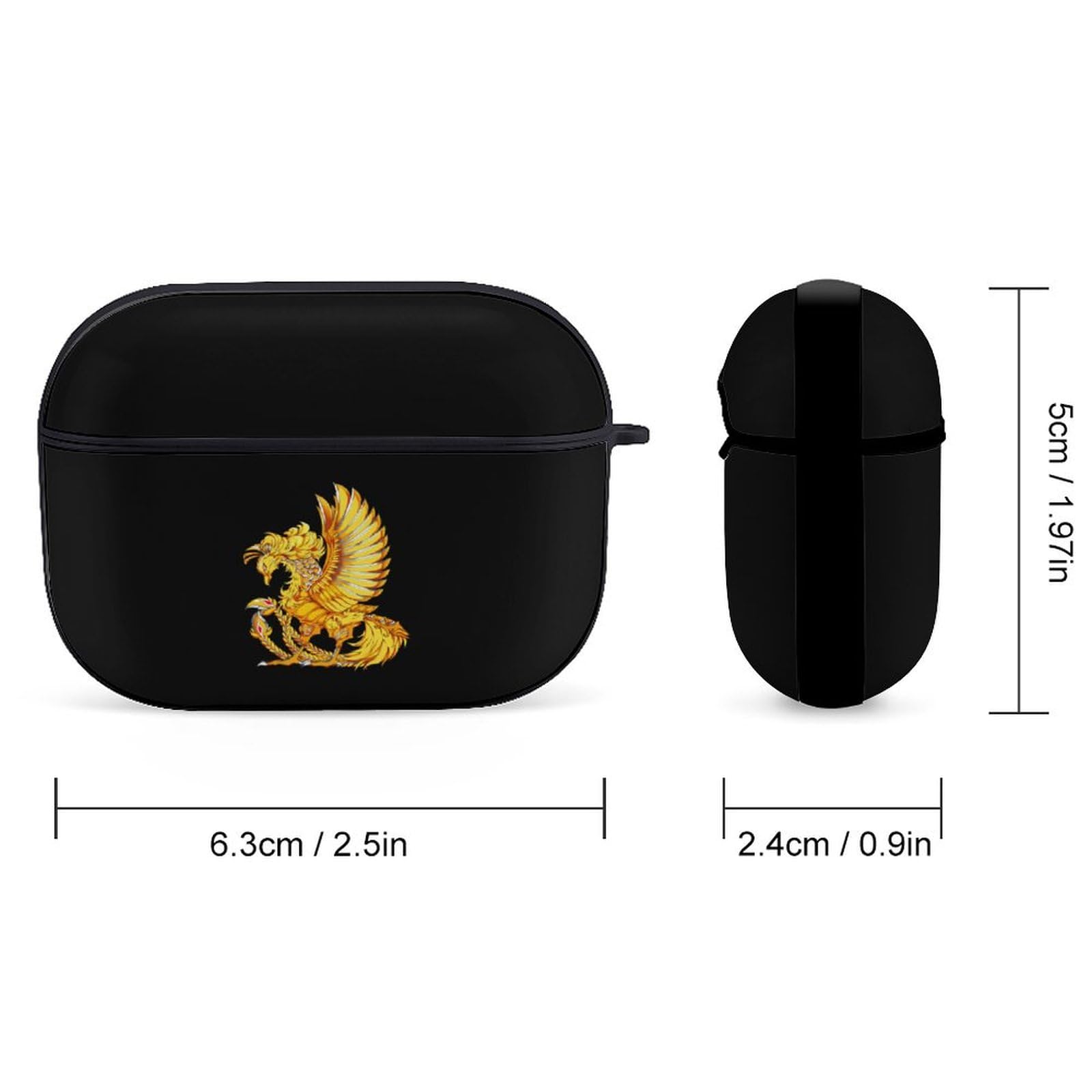 Amazon | 鳳凰 AirPods Pro2 ケース 2022年9月発売 シロ エアーポッズ