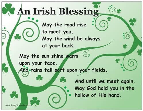 Irish Blessing & Irish Proverb Refrigerator Magnets