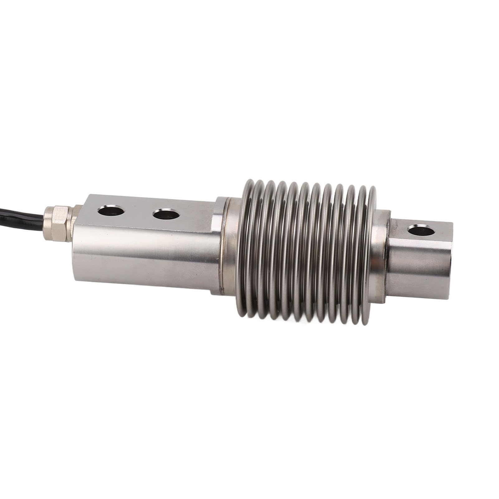 FTVOGUE Célula de Carga de Fuelle, Sensor de Pesaje de Acero Inoxidable, Capacidad de 0-100 Kg, Alta Sensibilidad y Respuesta de 10 KHz para Sistemas de Pesaje