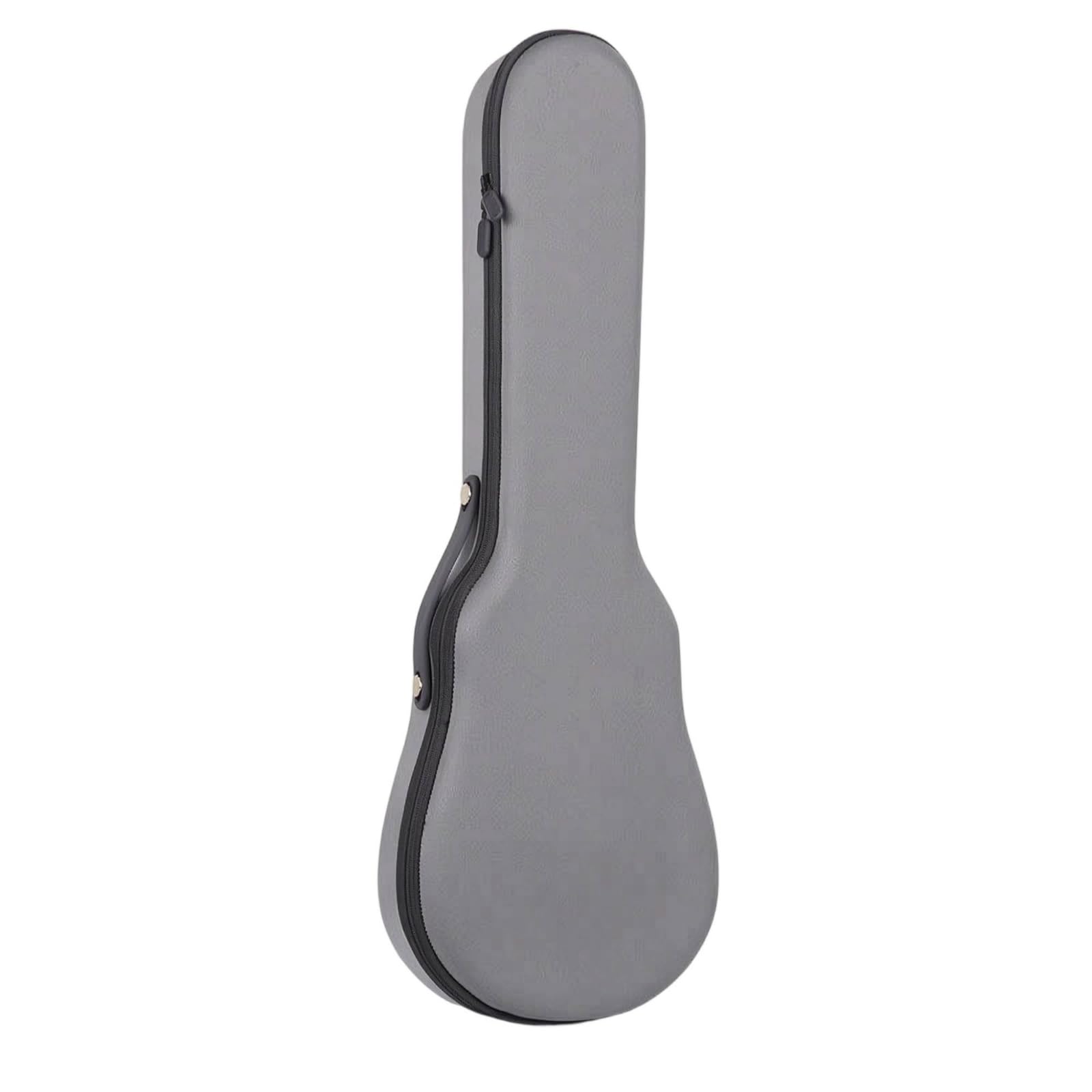 harayaa Funda para Ukulele Estuche Maletín Bolsa con Moldeado Que Ajusta el Instrumento Movimiento Cierre de Cremallera Completo Adecuada para Ensayos, Array, Gris