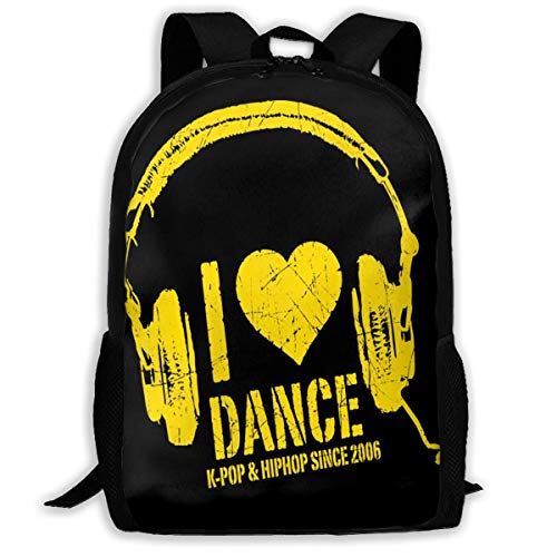 TTmom Zaini Zaino Casual Borse a Zainetto  Backpack Love Dance Gallery Zipper School