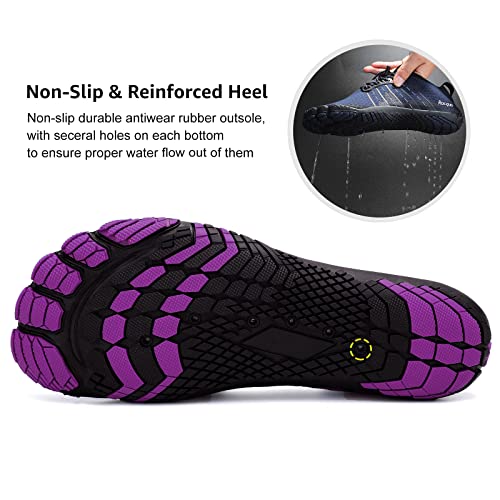 Image of Racqua Water Shoes Quick Dry Barefoot Beach Aqua Sport Swim Surf Pool Hiking Diving Walking for Men Women