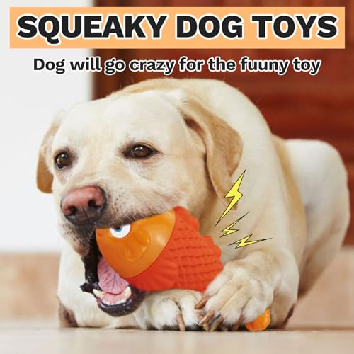 Yineya Tough Dog Toys For Aggressive Chewers Large Breeds, Durable Dog Toys To Keep Them Busy, Dog Chew Toys, Indestructible Dog Toys For Large Dogs, Squeaky Dog Toys thumb #2