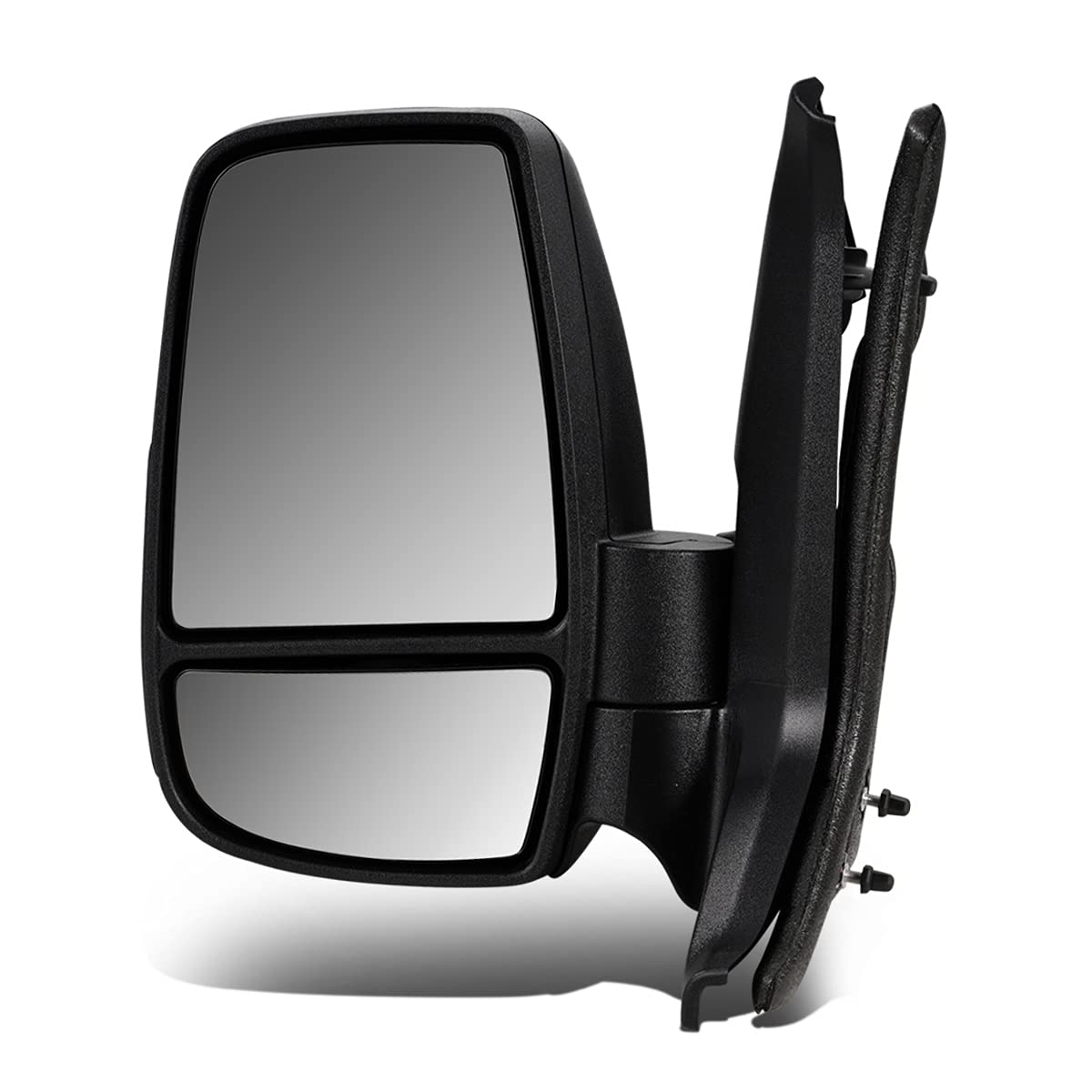 DNA Motoring OEM-MR-FO1320550 Non-Heated Manual Folding Left Driver Side Door View Mirror Compatible with 15-20 Transit-150 Transit-250 Transit-350