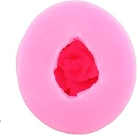 Vista 7 de 3D Bloom Rose Flower Fondant Moldes de silicona para jabón, velas, decoración de pasteles, caramelo, polimérico, arcilla, chocolate, goma de mascar