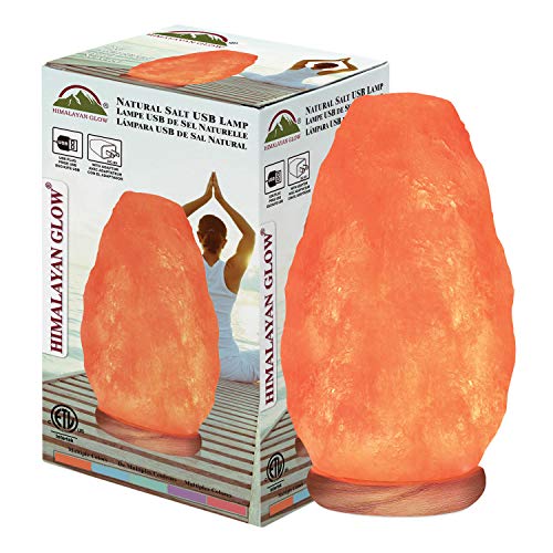 Himalayan Glow 900Ac Multi-Color Usb Salt Lamp #TOP7