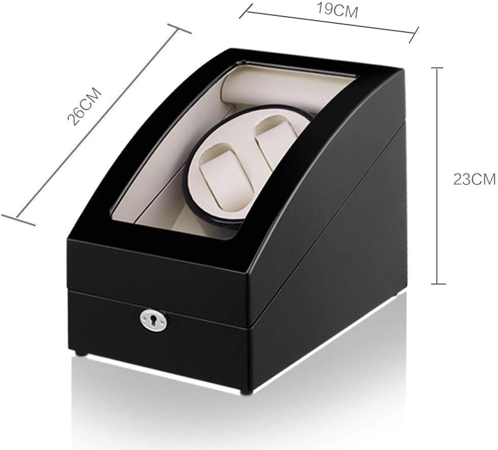 FENOKD Watch Winders, Automatic Watch Winder Box, 4 Rotation Modes, 2 Winder Positions and 3 Watch Winder Storage Case