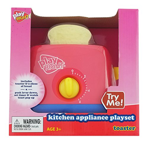 Play Right Kitchen Appliance Playset Toaster