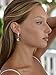 Mariell Cubic Zirconia Wedding Drop Earrings, Teardrop CZ Crystal, for Brides, Bridesmaids, Prom Gift