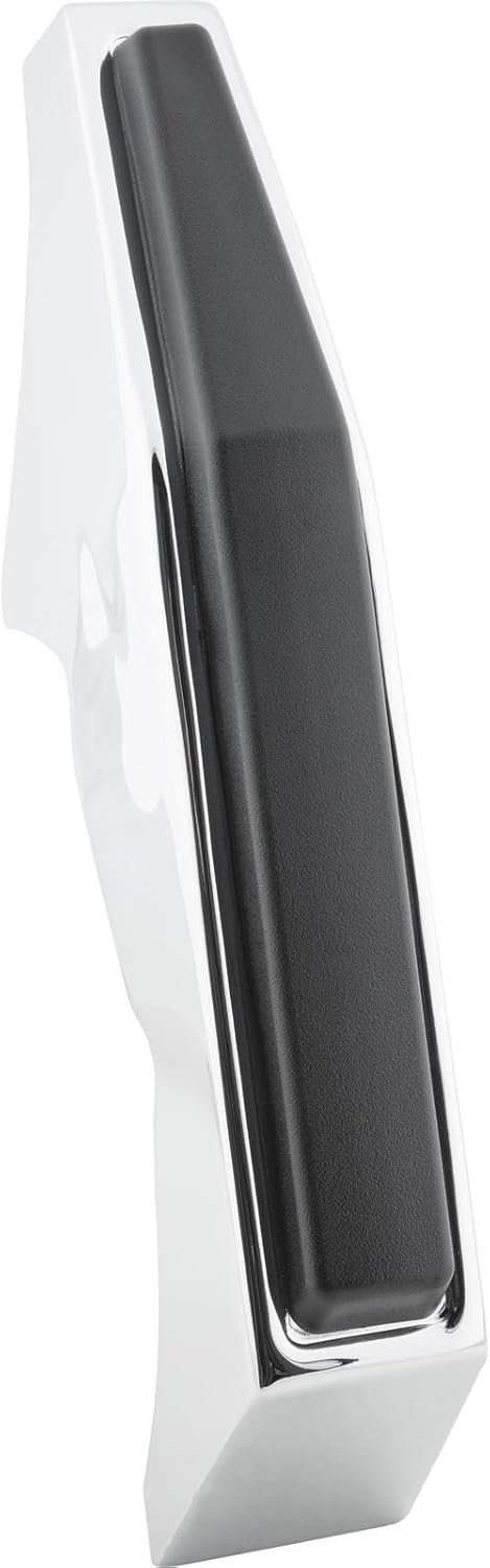 Speedway Motors Chrome Front Bumper Guards for Pickup Trucks, Pair of OE Style Vertical Bumper Protectors with Mounting Hardware, Compatible with 1973-1980 Chevy C10, C20, and C30