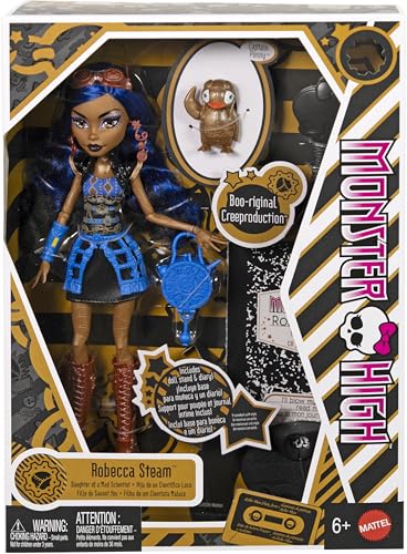 image for Monster High Boo-riginal Creeproduction Doll, Robecca Steam Collectibl