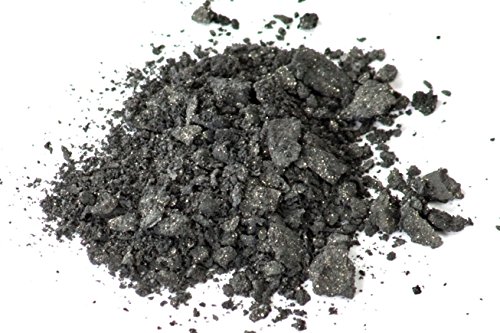 Zuzu Luxe Mineral Eyeshadow (Gem - Charcoal Black/Gold Shimmer), Richly Pigmented, Velvety Smooth Formula. Natural, Paraben Free, Vegan, Gluten-Free, Cruelty-Free, Non Gmo, 0.07 Oz, #TOP1