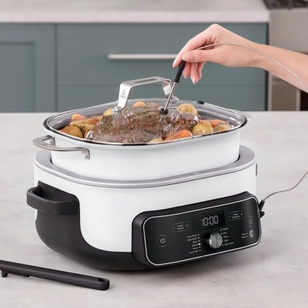 Ninja Crispi 5-in-1 Portable Glass Air Fry Cooking System, 3