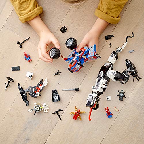 Marvel Spider-Man Venomosaurus Ambush 76151 Building Toy with Superhero Minifigures; Popular Holiday and Birthday Present for Kids who Love Spider-Man Construction Toys, New 2020 (640 Pieces) - Lego - Immagine 5