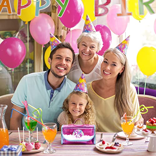 Yasest Washable Kids Markers Set 66 Pcs With Glitter Unicorn Pencil Case, Brush Markers, Crayons, Glitter Pens, Coloring Pages, Gift For Girls Ages 4 5 6 7 8 8-12, Girls Toy, Unicorn Gift For Girls #TOP4