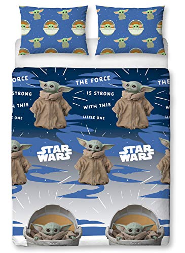 Baby Yoda Funda de edredón doble   Star Wars Mandalorian Night   Producto