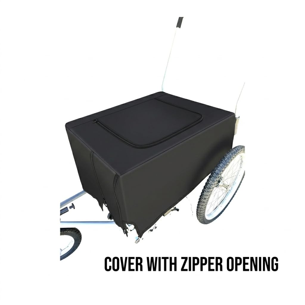 Booyah's Original Buggy Cargo und Fahrrad Anhänger Aufhängung Strand Sport Trolley mit Getränkehalter Organizer