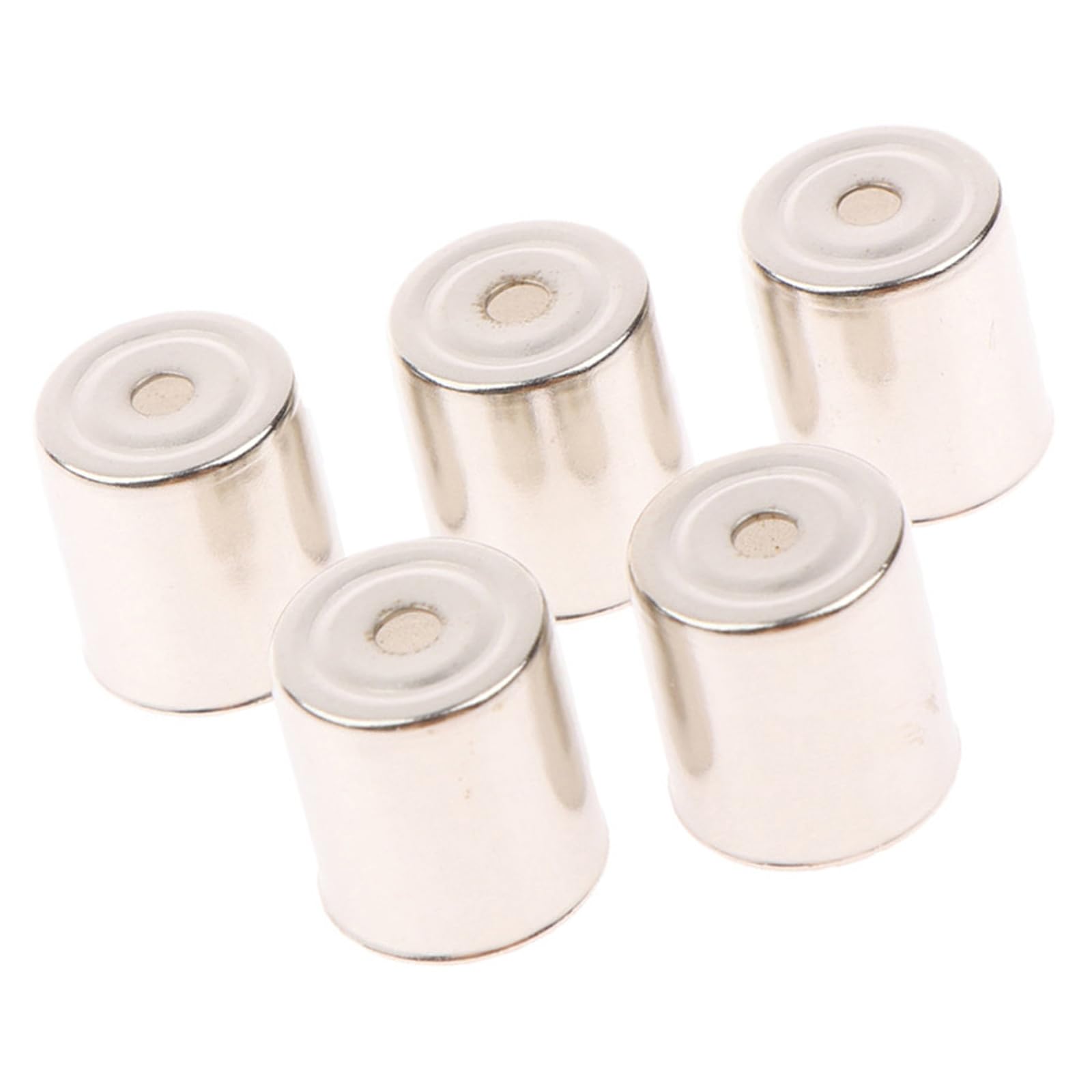 Limtula Microwave Magnetron Caps Stainless Steel 5 Pack, Metal Waveguide Covers for Repair Parts and Kitchen Appliances Magnetron Cover Waveguide Cap Microwave Repair Component Oven Metal Part