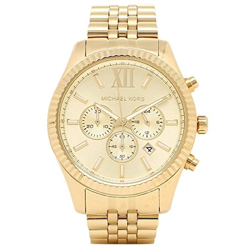 マイケルマイケルコース 時計 MICHAEL MICHAEL KORS MK8281 MK8281710 ミハエル メンズ腕時計 ウォッチ ゴールド [並行輸入品]