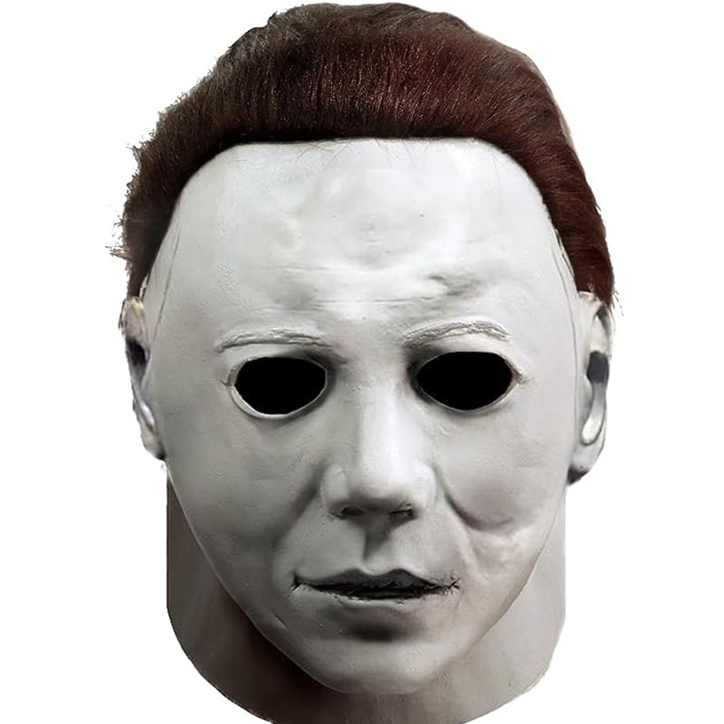 CSUJEEMichael Myers Mask, Halloween Horror Masquerade Cosplay Party Mask, Michael Myers Costume Scary Cosplay