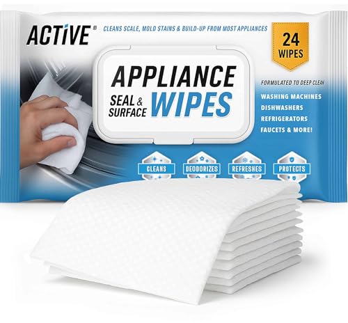 Comparison: Best Product For Cleaning Stainless Steel 7 ACTIVE Home Appliance Surface Cleaner Wipes Heavy Duty Wipe for Cleaning Washing Machine, Dryer Stainless Steel Refrigerator, Glass Cooktop, Microwave, Dishwasher, Counter, Tile - 24 Large Wipes