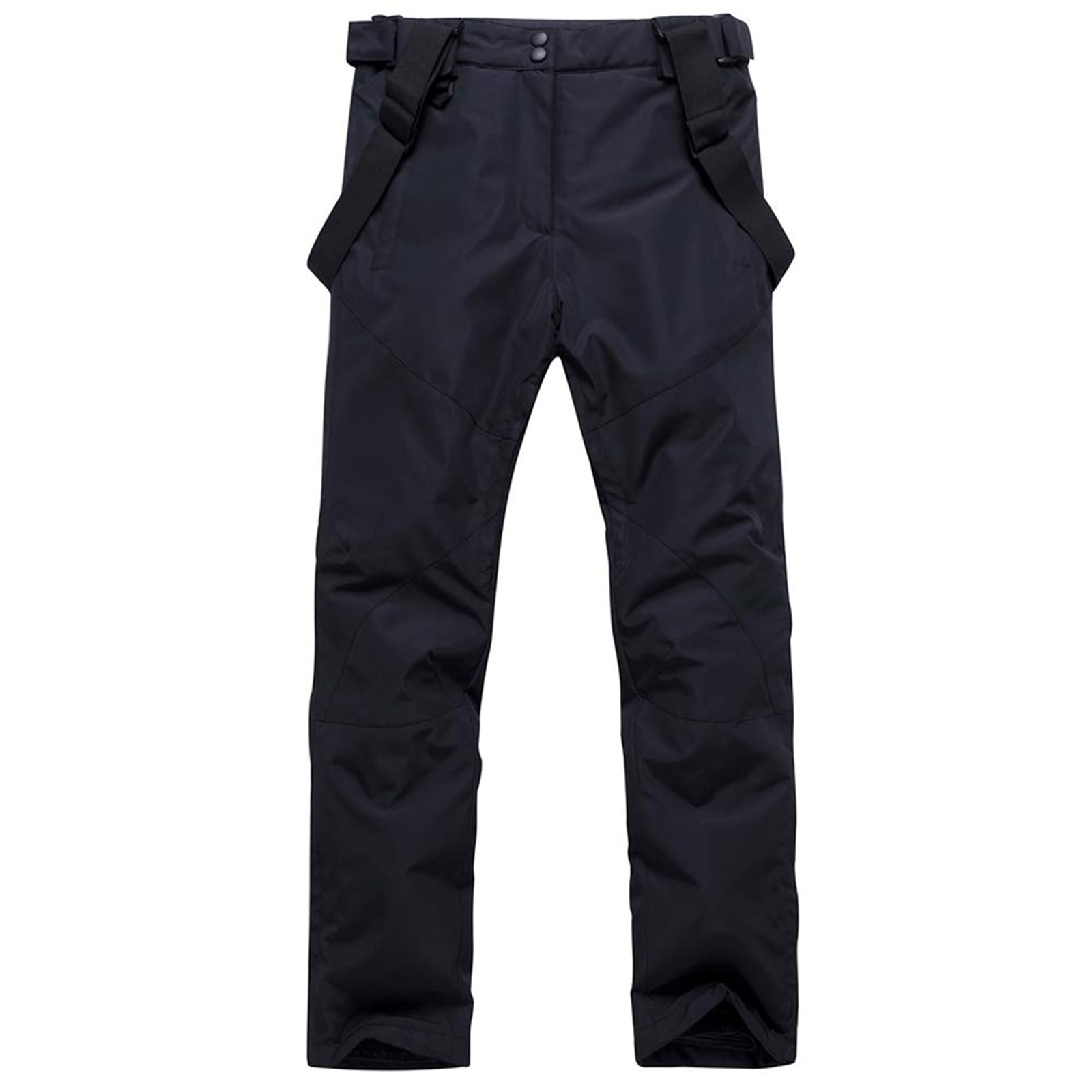 ALSOGO Pantalons de Ski pour Hommes Imperméables et Coupe - Vent Pantalons de Neige Pantalons Extérieurs Bretelles Amovibles Bavoir de Snowboard