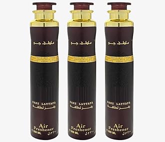 Arabian Air Freshener Bundle (3 x 300ml) Dubai, Luxury Scent, Long Lasting Fragrance (3 x Ramz (Gold))