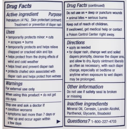 Aquaphor Baby Advanced Therapy Healing Ointment Skin Protectant, 7 OZ - image 8
