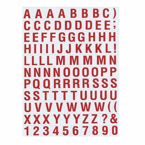 (シャシャン)XIAXIN 防水 PVC製 アルファベット シール ローマ字 ステッカー セット 耐候 耐水 英字 数字 シール キャラクター ミニサイズ 表札 英語 ナンバー ラベル スーツケース ネームプレート ロッカー 屋内外 兼用 TSS-105R