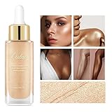 iluminador de rostro maybelline precio ✔【Fórmula Hidratante】El acetato de vitamina E es un importante emoliente con propiedades antioxidantes. El iluminador Oulac contiene una variedad de ingredientes hidratantes naturales que no se cristalizan ni se asientan en las arrugas fácilmente.