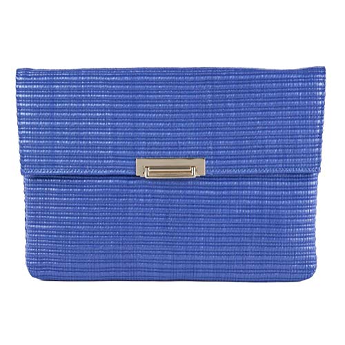 Sac à bandoulière Lia Bleu en raphia ACACA450BL pour femme