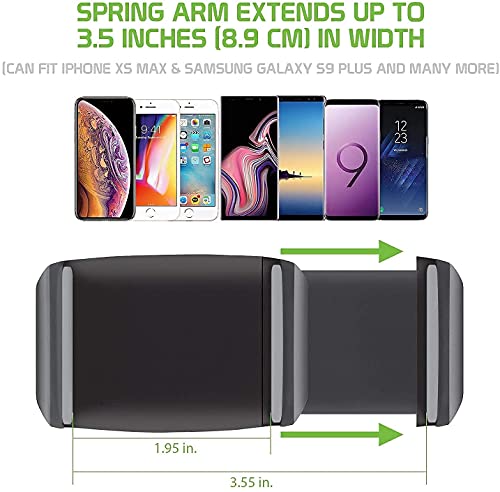 Image of Car, Multifunctional Rearview Mirror Phone Holder, Universal 360 Car Rearview Mirror Mount Stand Holder, GPS Holder Car Phone Stand for All Mobile Phones (Rear View Holder)