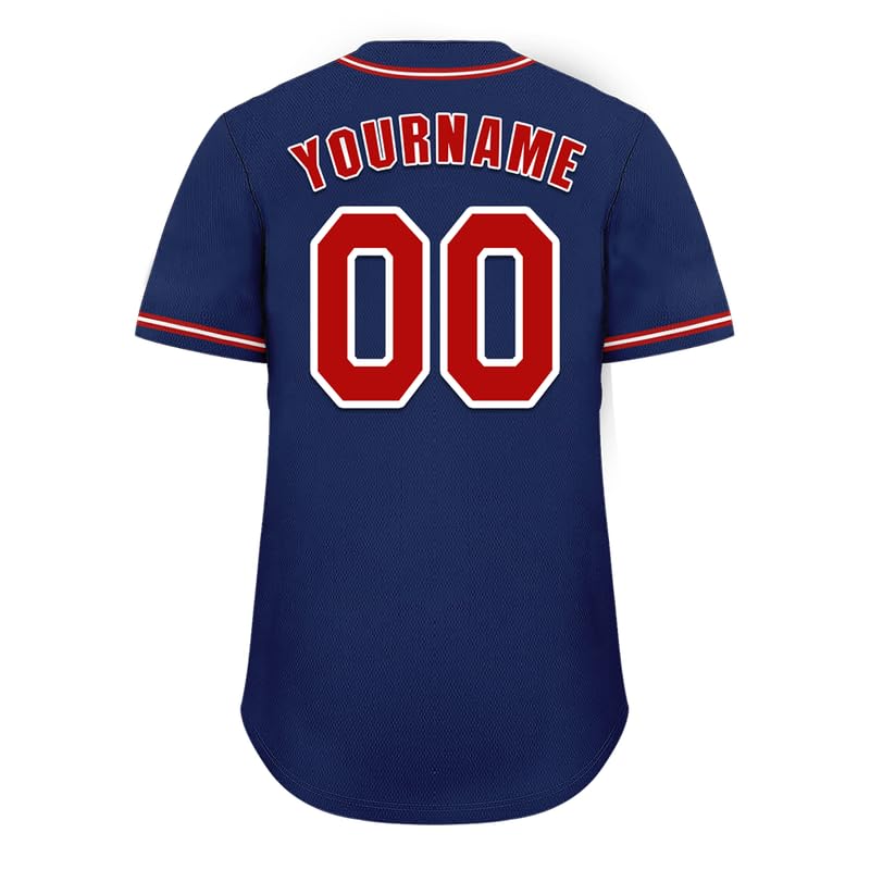 T-shirt de baseball classique personnalisé en jersey cousu/imprimé boutonné T-shirt personnalisé Hip Hop Sport Wear pour hommes, femmes, enfants
