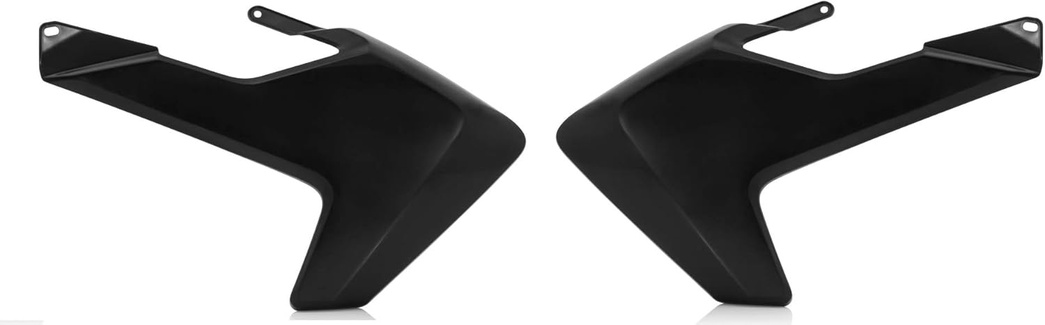 Acerbis Radiator Scoops Black - Fits: Husqvarna TC 85 2018