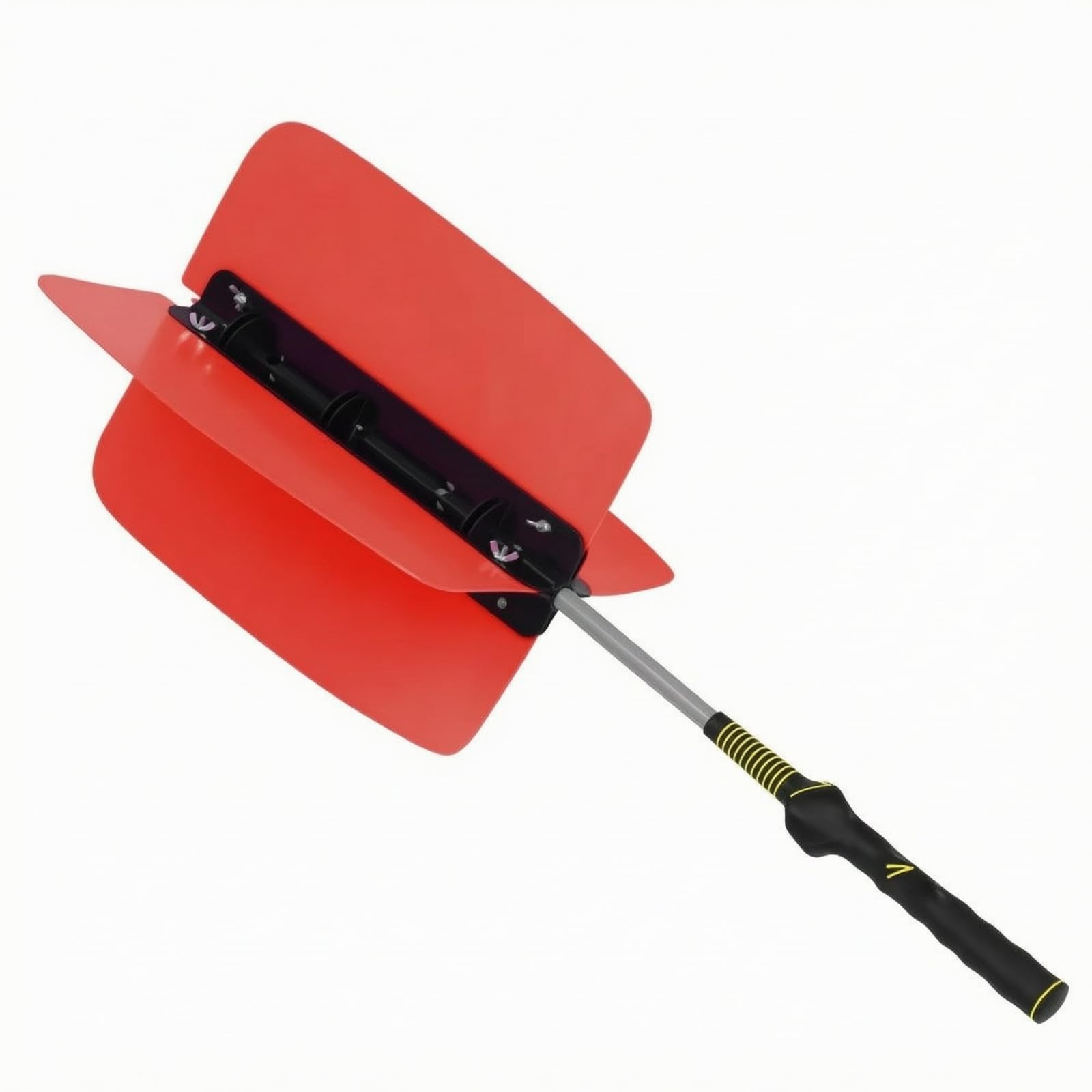 Golfschwungtrainer mit Windwiderstand Und Ergonomischem Griff für Flüssigen Bewegungsablauf Und Muskelgedächtnis für Golfer Und Anfänger Kompakte Größe für Übungsplatz Und Zuhause , color to 2