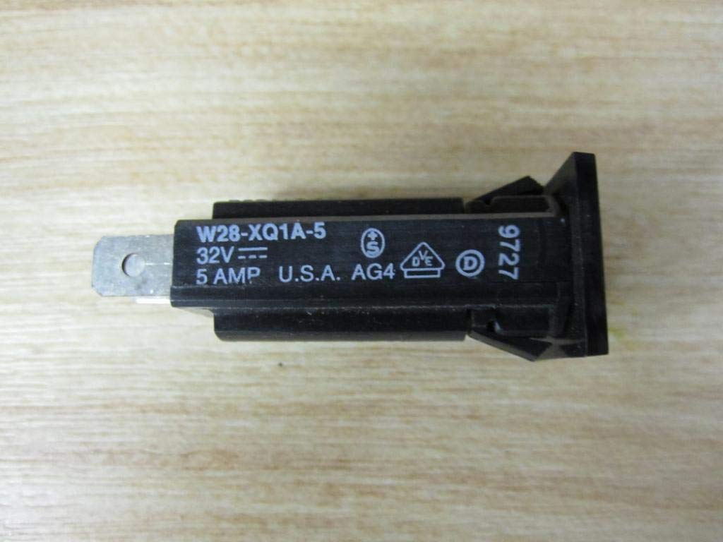 TE CONNECTIVITY/POTTER & BRUMFIELD W28-XQ1A-5 CIRCUIT BREAKER, THERMAL, 1P, 250V, 5A: Thermal Circuit Breakers: Tools & Home Improvement