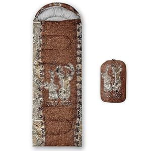 CVHOUSE Camping Sleeping Bags,3 Season Warm & Cool Weather,Lightweight,Waterproof Sleeping Bags for Adults & Kids,Traveling,and Outdoors,Camping Gear Equipment