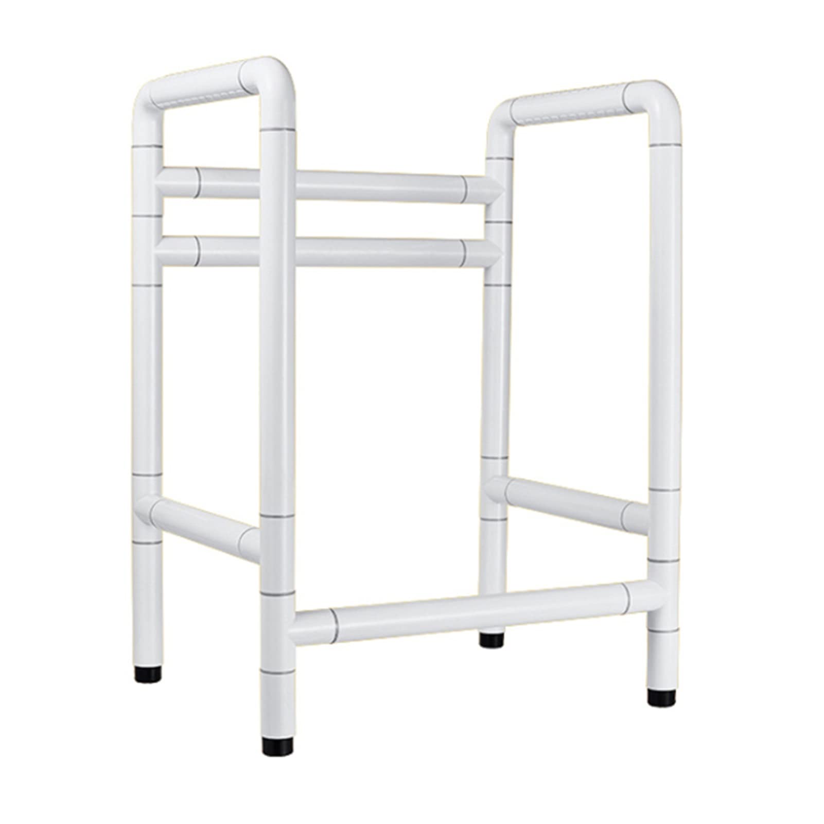 FKXSXAZ Grab Bars for Bathroom, with Luminous Circle Stainless Steel Anti-Slip Handrail Disabled Elderly Toilet Surround Rail Anti-slip Bar