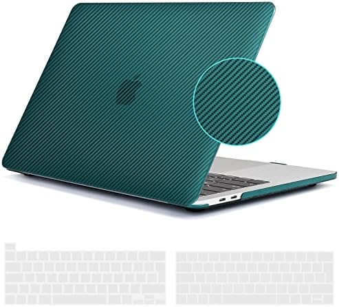 iNeseon Case Compatible with 2016-2022 Macbook Pro 13-inch A2338(M1 M2) A2289 A2251 A2159 A1706 A1989 A1708, Plastic Protective Hard Shell Cover and EU Keyboard Cover for Macbook Pro 13, Crystal Clear