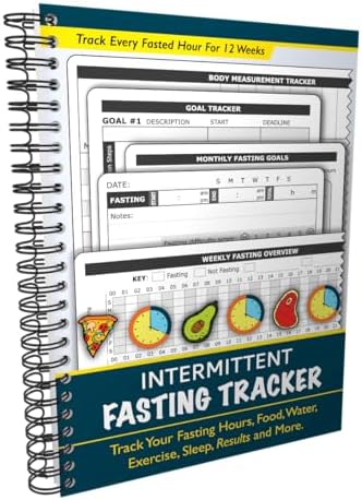 Intermittent Fasting Tracker - Log Every Fasted Hour for 12 Weeks...