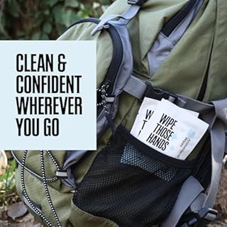 Wipe Those Hands On-The-Go Sanitizing Wipes -1 Pack of 30 Individually Wrapped Wipes - Alcohol & Fragrance-Free - Kills Germs Fast - Travel Friendly