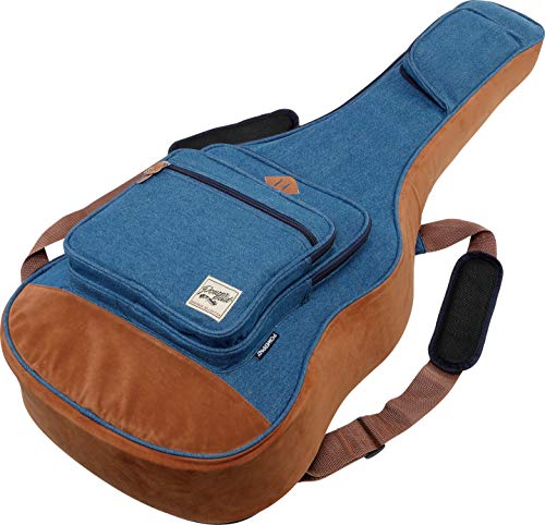 Ibanez ICB541D-BL Housse POWERPAD Designer Collection pour guitare classique, Bleu - Les Beatles, Paul McCartney, John Lennon, RIngo Starr, George Harrison Ibanez ICB541D-BL Housse POWERPAD Designer Collection pour guitare classique, Bleu