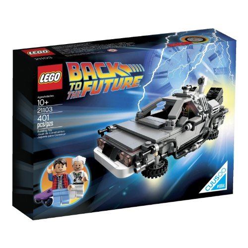 LEGO(���S) 21103 The DeLorean Time Machine Building Set �o�b�N�g�D�U�t���[�`���[�f�����A���E�^�C���}�V���Z�b�g�y���s�A���i�z