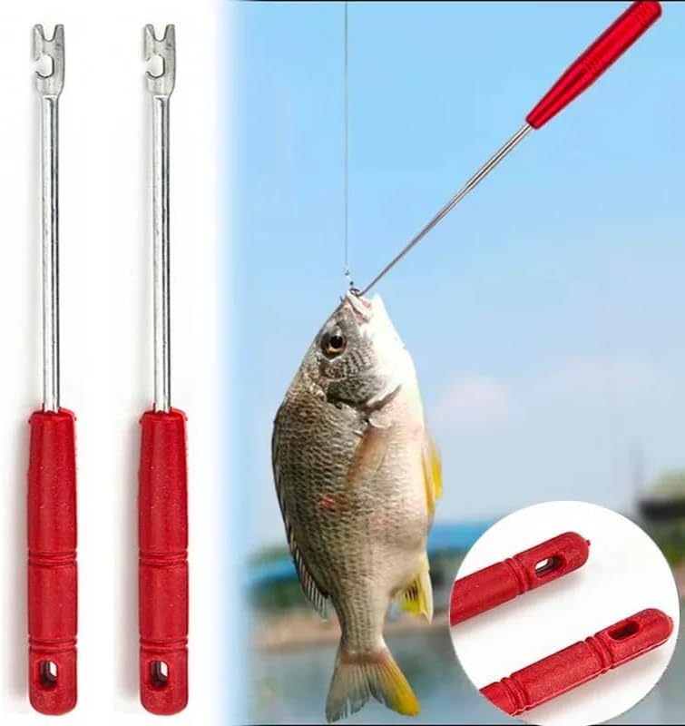 Stainless Steel Fishing Hook Remover - Rapid Tackle Hook Detacher for Safe Fish Extraction