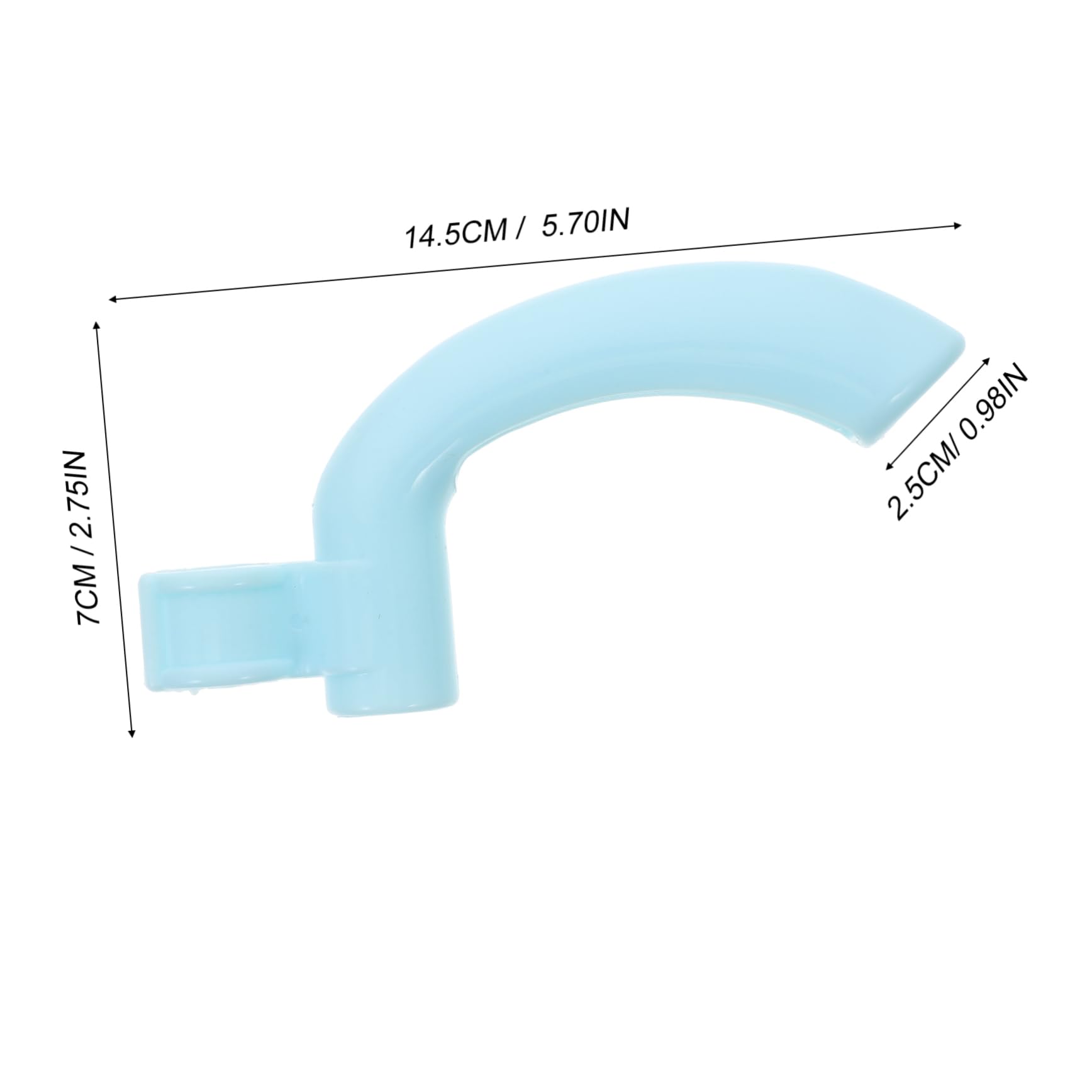 OUNONA Dustpan Handle Replacement Caps 10pcs Plastic Handles Grips for Mops Dustpans Comfortable Grip and Stylish