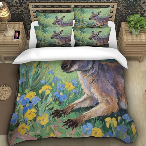 Housse de couette kangourou hypoallergénique pour lit simple de garçon - 5