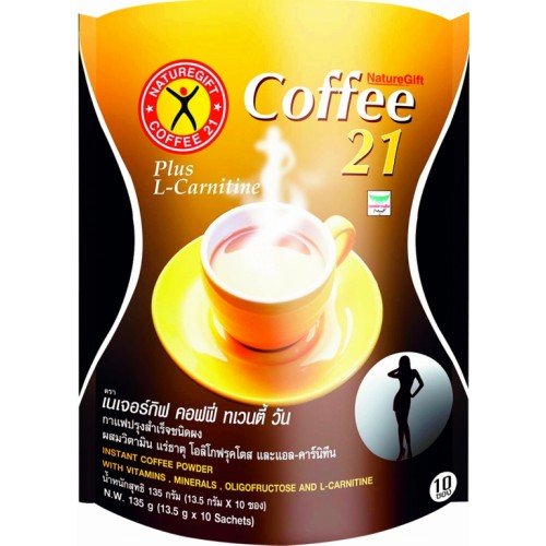 naturegift coffee 21 plus l carnitine Nature Gift Coffee 21 Plus L Carnitine 10 Sachets X